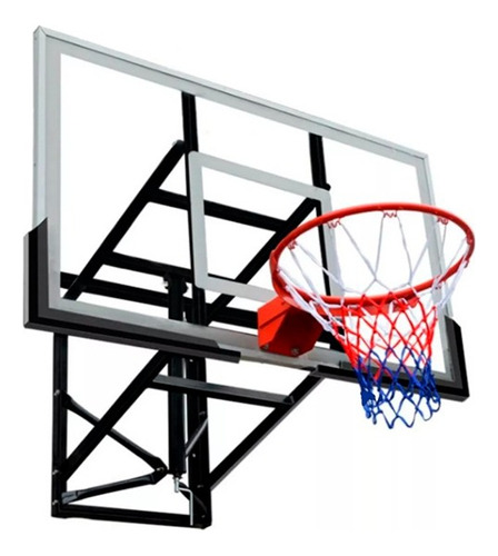 Tablero Aro Basquetbol Muro Ajustable Altura