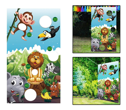 Juegos De Juegos De Bolsas De Frijoles Reutilizables Banner