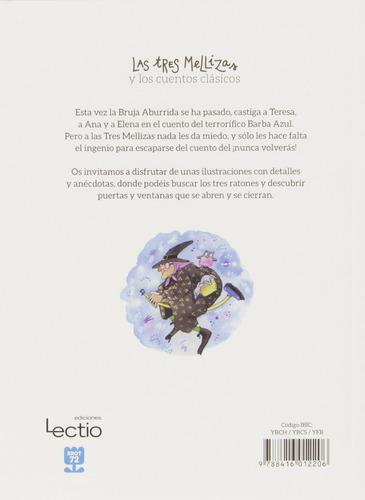 Las tres mellizas y Barba Azul, de Roser Capdevila, Merce Company. Editorial LECTIO, tapa blanda en español