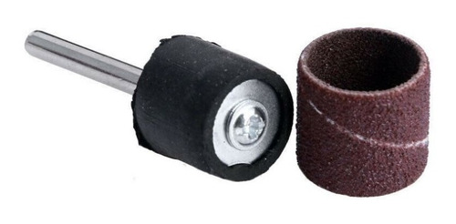 Pack 10 Cintas De Lija 1/2 Grano 240 + 1 Vástago Dremel, Etc