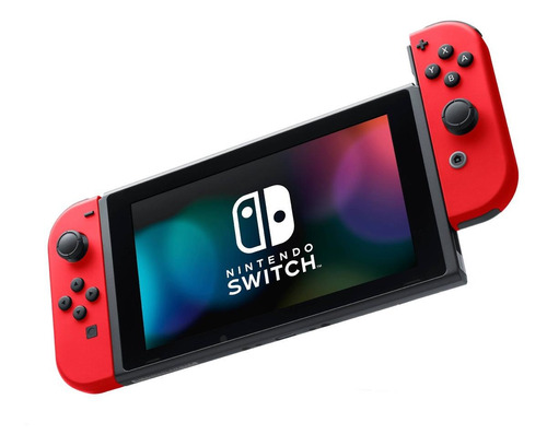 Nintendo Switch 32GB Mario Red Joy-Con color negro y rojo