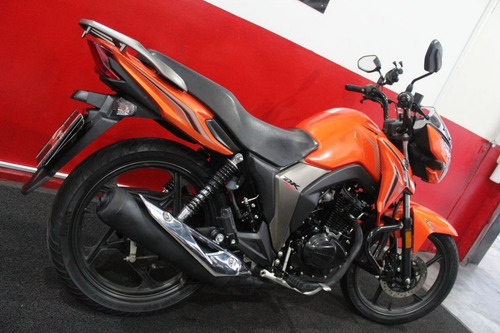 Imagem 3 de 11 de Haojue Dk 150 Cbs 2021 Laranja