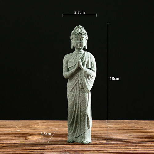 Estatua De Buda De Meditación Patio Hogar Escultura