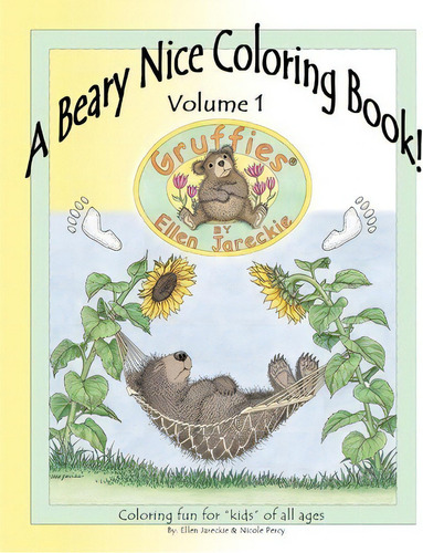 A Beary Nice Coloring Book, Volume 1, De Ellen C Jareckie. Editorial Createspace Independent Publishing Platform, Tapa Blanda En Inglés