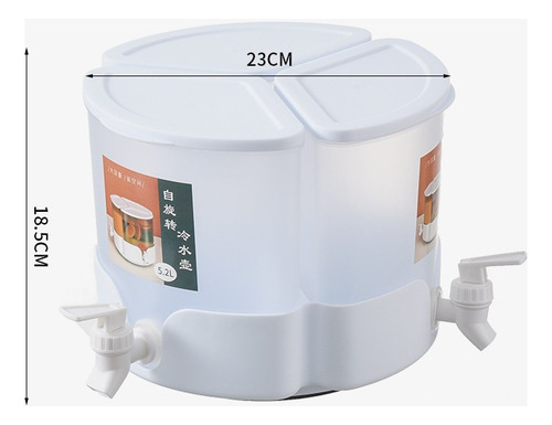 Cubo De Agua Fría Giratorio 3 En 1 Para Uso Doméstico