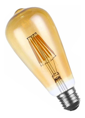 Pack De 10 Ampolletas Led Edison 6w Modelo Vintage
