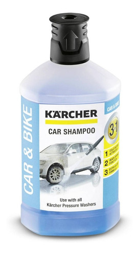 Shampoo Para Auto 1000ml, 3 En 1 Afj