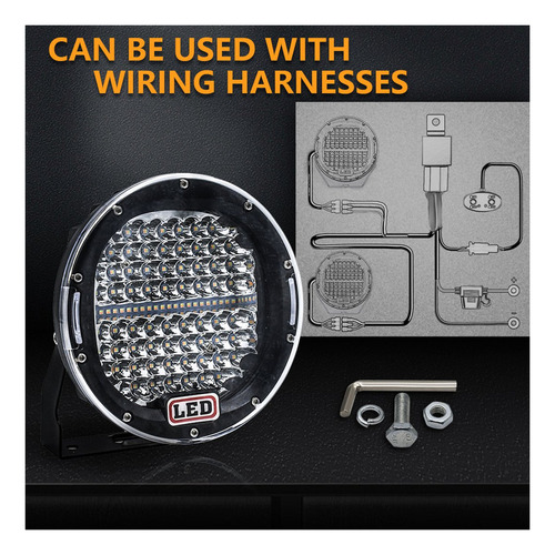 7 Pulgadas 300w Offroad Led Barra De Luz De Trabajo Blanco+á