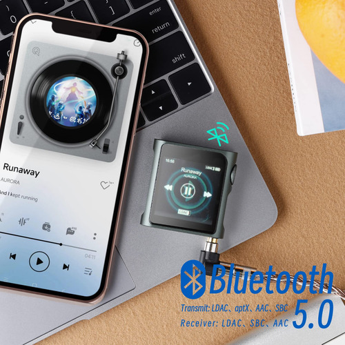 Mp3 Player Shanling M0 Pro Bluetooth Hi-res 15h Battery 2tb