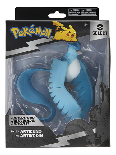 Figura Articulada Deluxe Pokemon Select Articuno