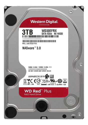 Disco Duro Interno Western Digital Wd Red Nas 5400 Rpm