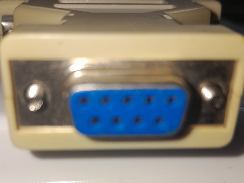 Convertidor Serial Db25 Macho A Db9 Hembra (Usado)