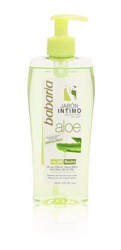 Jabón Íntimo Babaría Con Aloe Con Ph Neutro