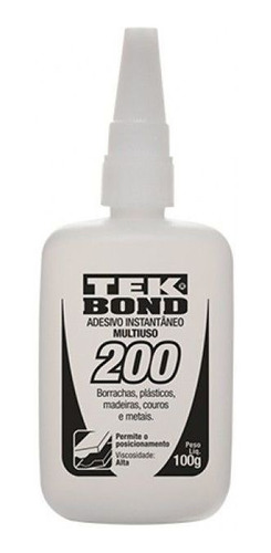 Adesivo Instantâneo 200 100g - Tekbond