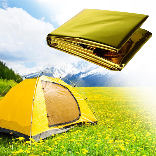 Manta De Emergencia Saco De Dormir Áurea 160cmx210cm