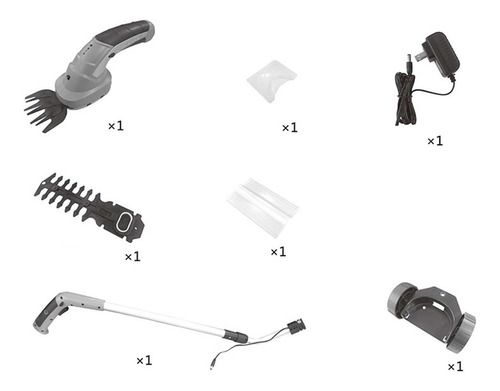 Cortadora De Setos Inalámbrica Recortadora Manual De Arbusto