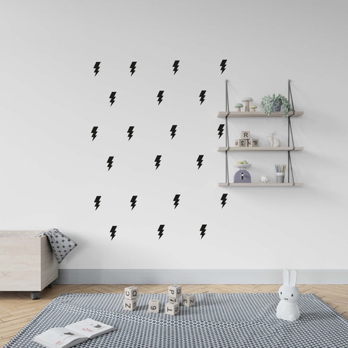Set De Stickers Rayos