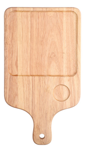 Tabla De Cortar De Madera Con Mango Irregular De Madera Para