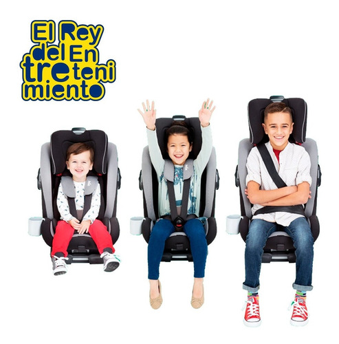 Butaca Infanti 3 En 1 Isofix Bebé Y Niño Silla Auto - El Rey