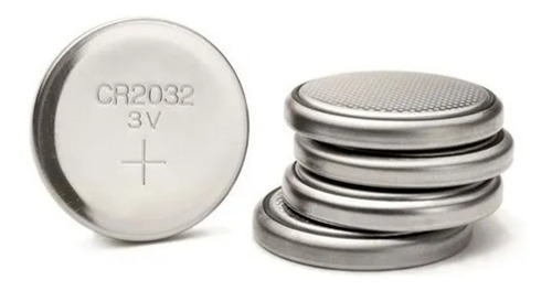 Imagem 2 de 2 de Pilha CR2032 Elgin Litio 82193 Botão - 5 Kit
