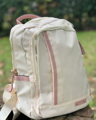 Imagen 3 de 6 de Mochila Multi Bolsillos Mujer Impermeable Correa Regulable