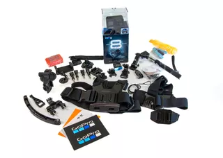 Gopro Hero 8 Black 4k Impecable Y Kit De Accesorios Fact A/b