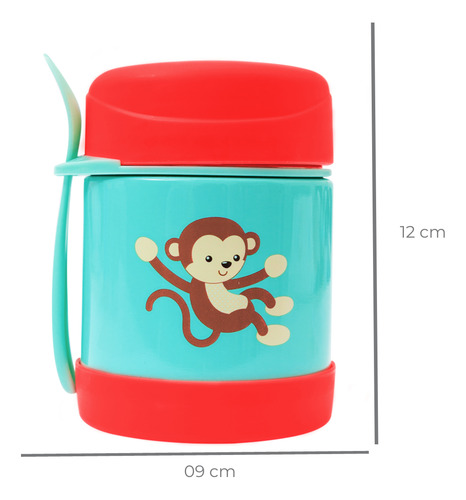 Pote Térmico Feito Em Aço Inoxidável Buba 320ml Resistente
