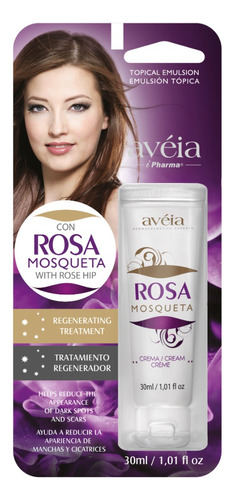 Crema Con Rosa Mosqueta Avéia 30 Ml Tratamiento Regenerador Tipo de piel Normal