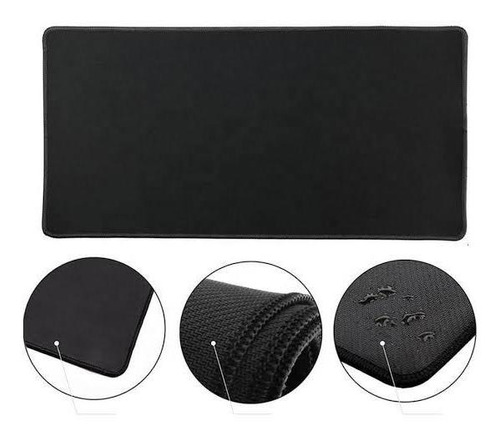 Mousepad. Negro. Padmause De Alta Calidad Base Escritorio