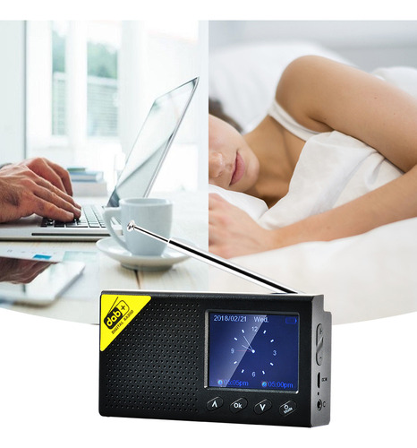 Pantalla Portátil A Color Dab Radio Internet Radio Fm