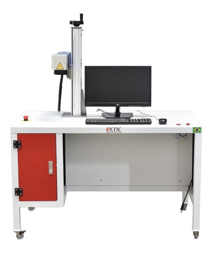 Imagem 1 de 10 de Máquina De Gravação A Laser Fiber Laser 200x200mm 30w