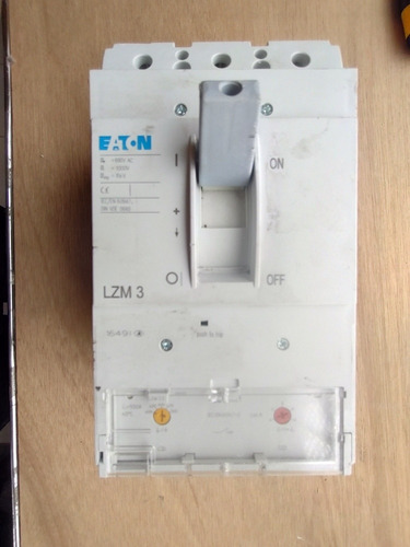 Interruptor Termomagnético Ratón 3 X500a Variable Lzm3 (Usado)