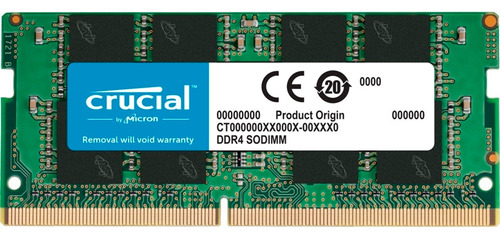 Memoria RAM color verde 8GB 1 Crucial CB8GS2666