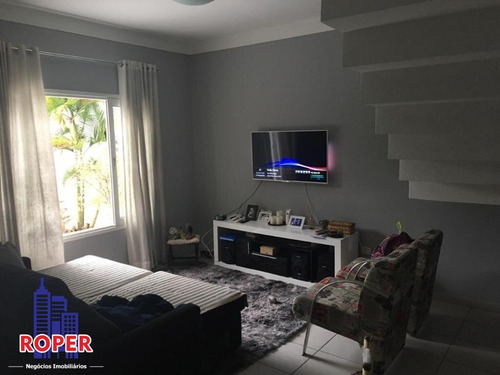 Imagem 4 de 21 de Lindo Sobrado De 170 M²/ 3 Suites/área Gourmet/piscina/3 Vagas À Venda Em Arujá. - Ca00317 - 69931040