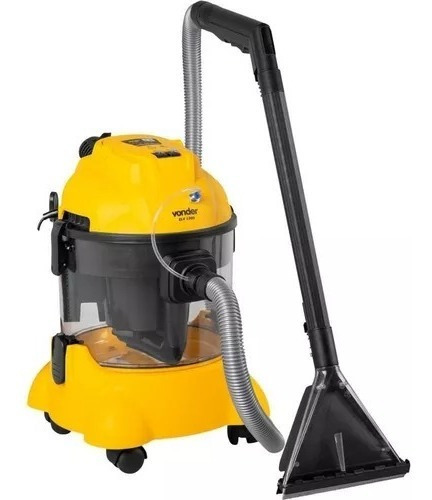 Extratora De Limpeza Aspirador Elétrico Vonder 110v Elv1300 Cor Amarelo