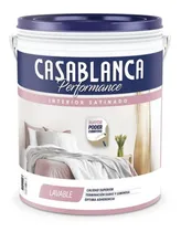 Comprar Pintura Casablanca Performance Látex Int. Satinado X 4 Lt