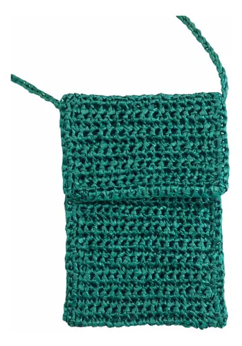 Bolsa Tejida Rafia MercadoLibre