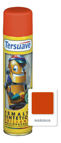  Aerosol Tersuave Brillante 440 Cc - Mix Color Naranja