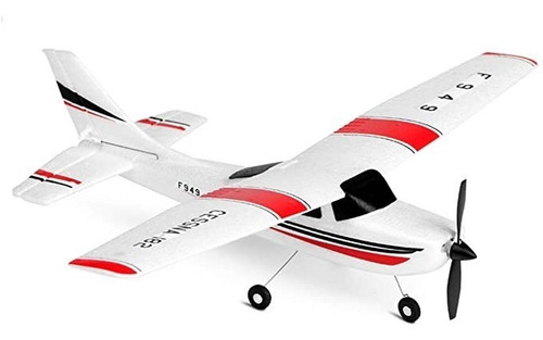 Imagen 2 de 6 de Avion Rc Cessna Wltoys F949 2.4ghz 3 Canales Vuelo Exterior