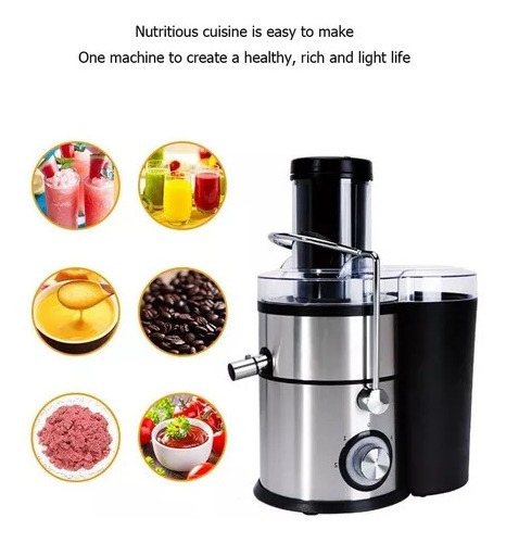 Extractor De Jugo Licuadora Procesador De Alimentos 4 En 1
