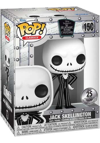 Funko Classics Jack Skellgton Lata Exclusivo 25,000 Piezas +