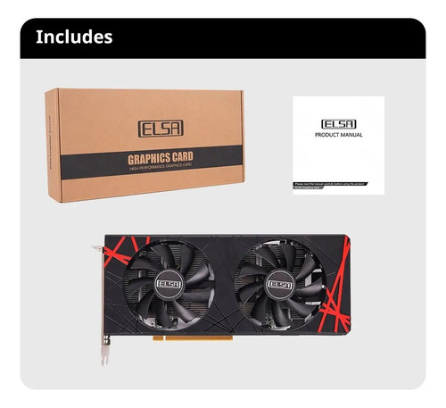 Tarjeta Video Grafica Amd Rx 580 8gb Gddr5 Gpu Gaming Juegos
