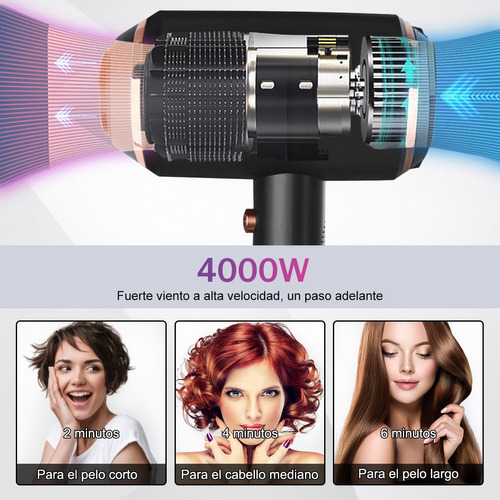 Secador de pelo Yostyle HD-001 negro 220V