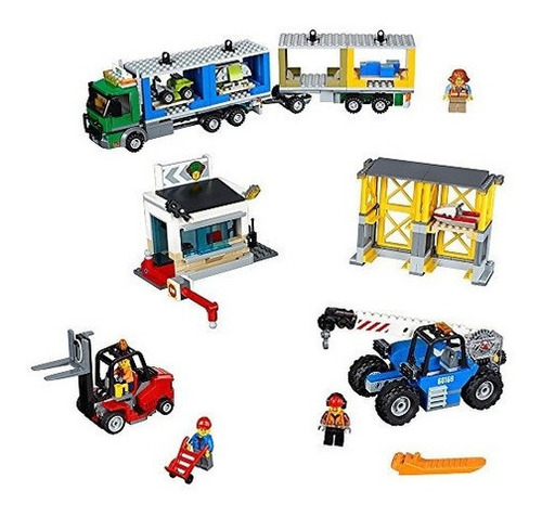 Juego De Construccion Lego City Town Cargo Terminal 60169 74