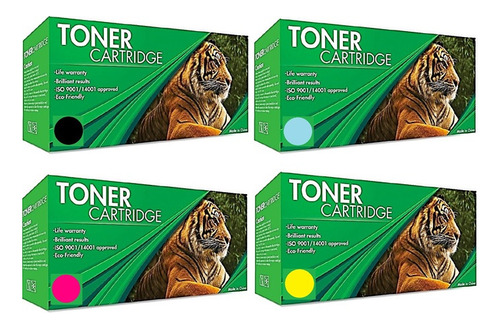 Pack 4 Toner Genérico Tigre Para Bro Tn227 3230 3210 Colores