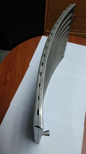 Imagen 4 de 5 de Filtro Para Campana De Cocina , Baffle En Acero Inoxidable