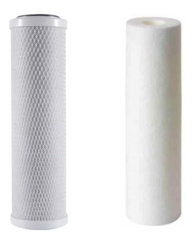 Imagen 3 de 3 de Filtro Doble Con Carbon Activado Y Polipropileno