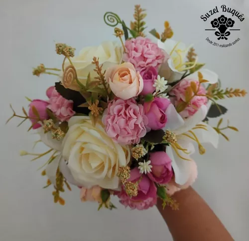 Buquê / Bouquet De Noiva Casamento No Civil Rosa
