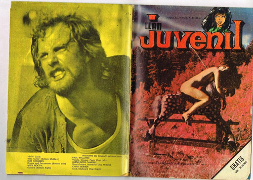 Revista Rara Chilena Clan Juvenil 2 1971