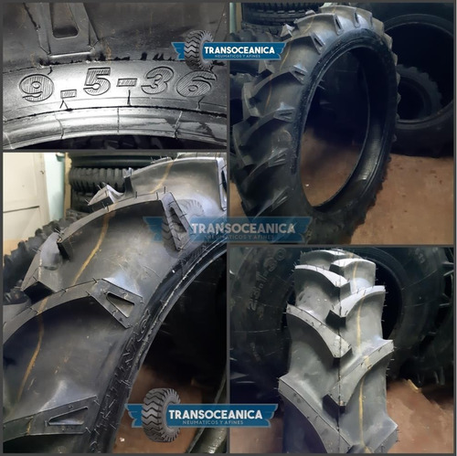 Cubierta 9.5-36 Tractor Zetor Ajero Cebollero 9 5 36 Finas